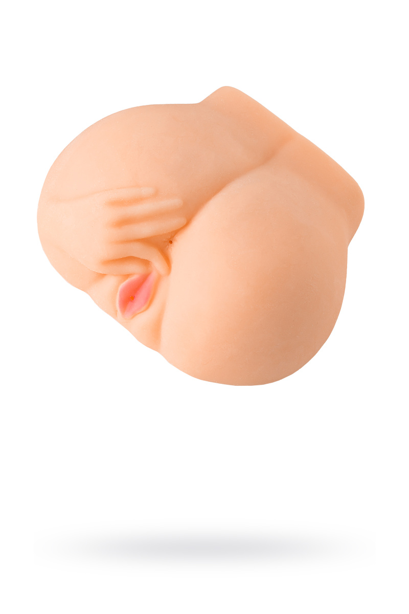 Мастурбатор реалистичный TOYFA Juicy Pussy Chantal с вибрацией, вагина и анус, TPR, телесный, 14,5 с в магазине ESEXTOYS
