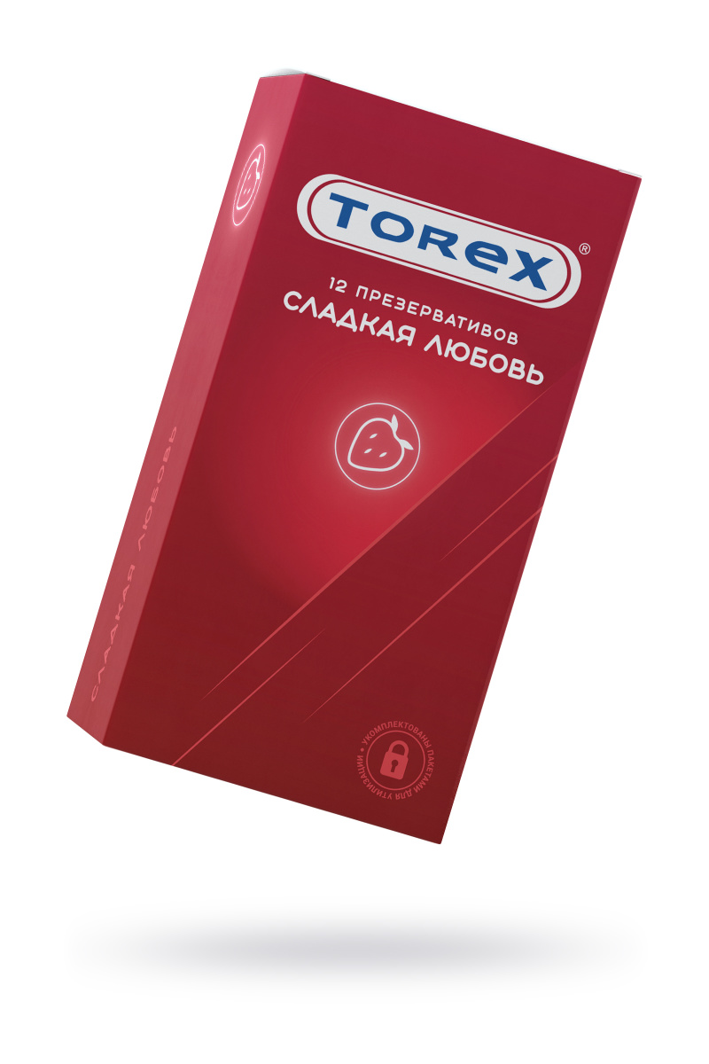 Презервативы Torex, «Сладкая любовь», латекс, 19 см, 5,5 см, 12 шт. в магазине ESEXTOYS