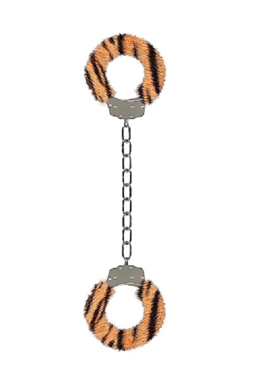 Металлические наножники / наручники с меховой обивкой Furry Ankle / Hand Cuffs в магазине ESEXTOYS