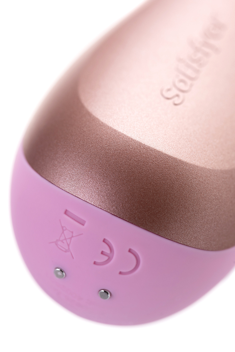 Нереалистичный вибратор Satisfyer Mono Flex, силикон, розовый, 20,4 см. в магазине ESEXTOYS