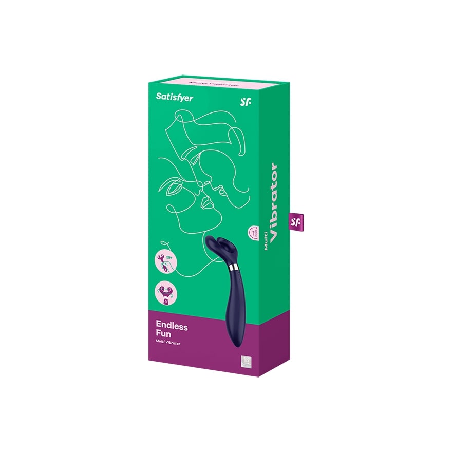 Универсальный вибромассажер Satisfyer Endless Fun East version (Blue) в магазине ESEXTOYS