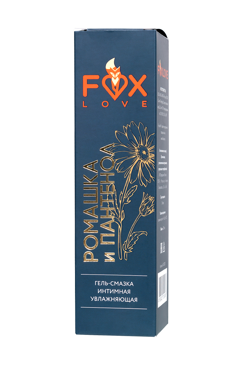Интимная гель-смазка Foxlove "Ромашка и Пантенол" на водной основе, 200 мл в магазине ESEXTOYS