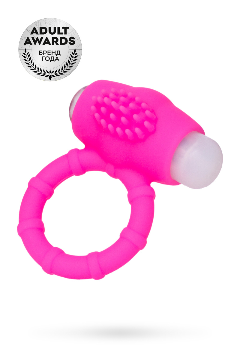 Эрекционное кольцо на пенис TOYFA  A-Toys Nevy, силикон, розовый, Ø 2,5 см в магазине ESEXTOYS
