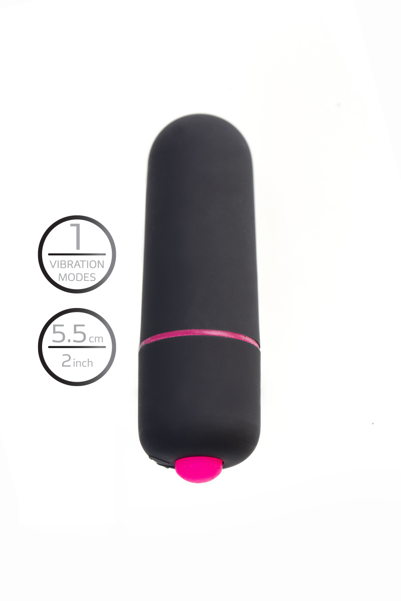 Вибропуля A-Toys Alli ABS пластик, черный, 5,5 см, Ø 1,7 см в магазине ESEXTOYS