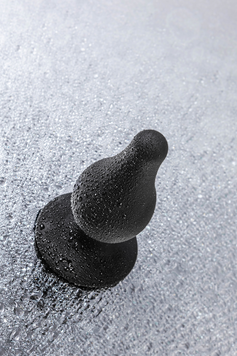 Анальная втулка Erotist Spade L, сайлекспан, чёрный, 11 см в магазине ESEXTOYS