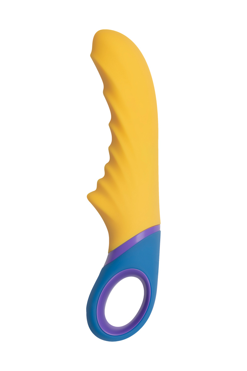 Нереалистичный вибратор PMV Tone - G-Spot, силикон, желтый, 23 см в магазине ESEXTOYS