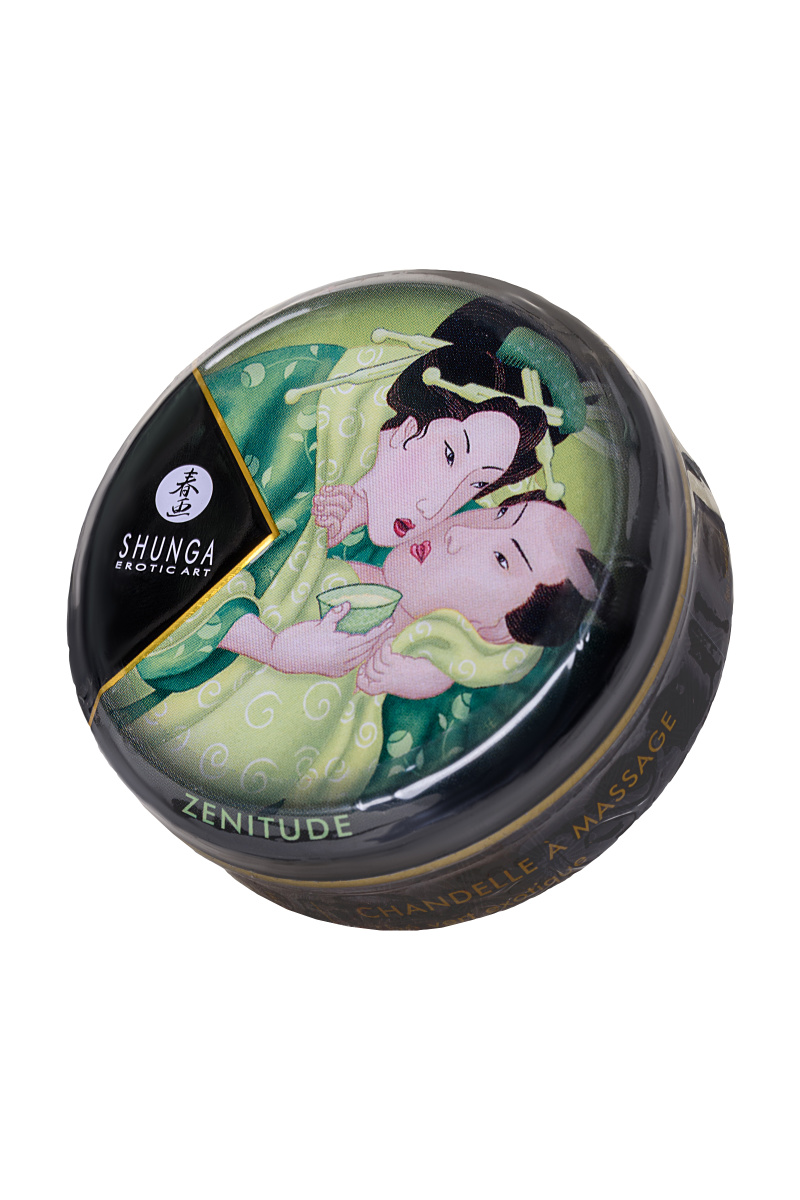 Массажное аромамасло Shunga Zenitude, зелёный чай, 30 мл в магазине ESEXTOYS