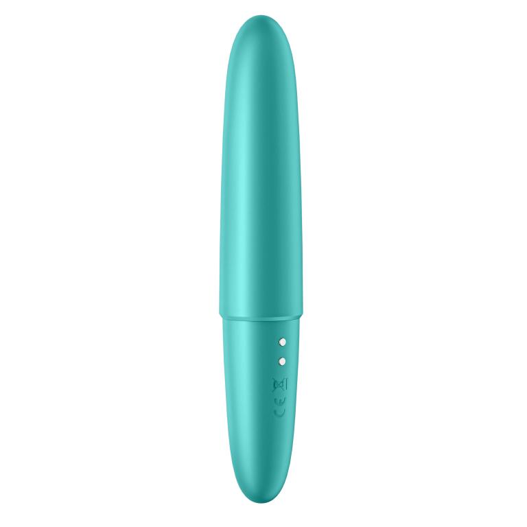 Мини вибромассажер Ultra Power Bullet 6 (мятный) в магазине ESEXTOYS