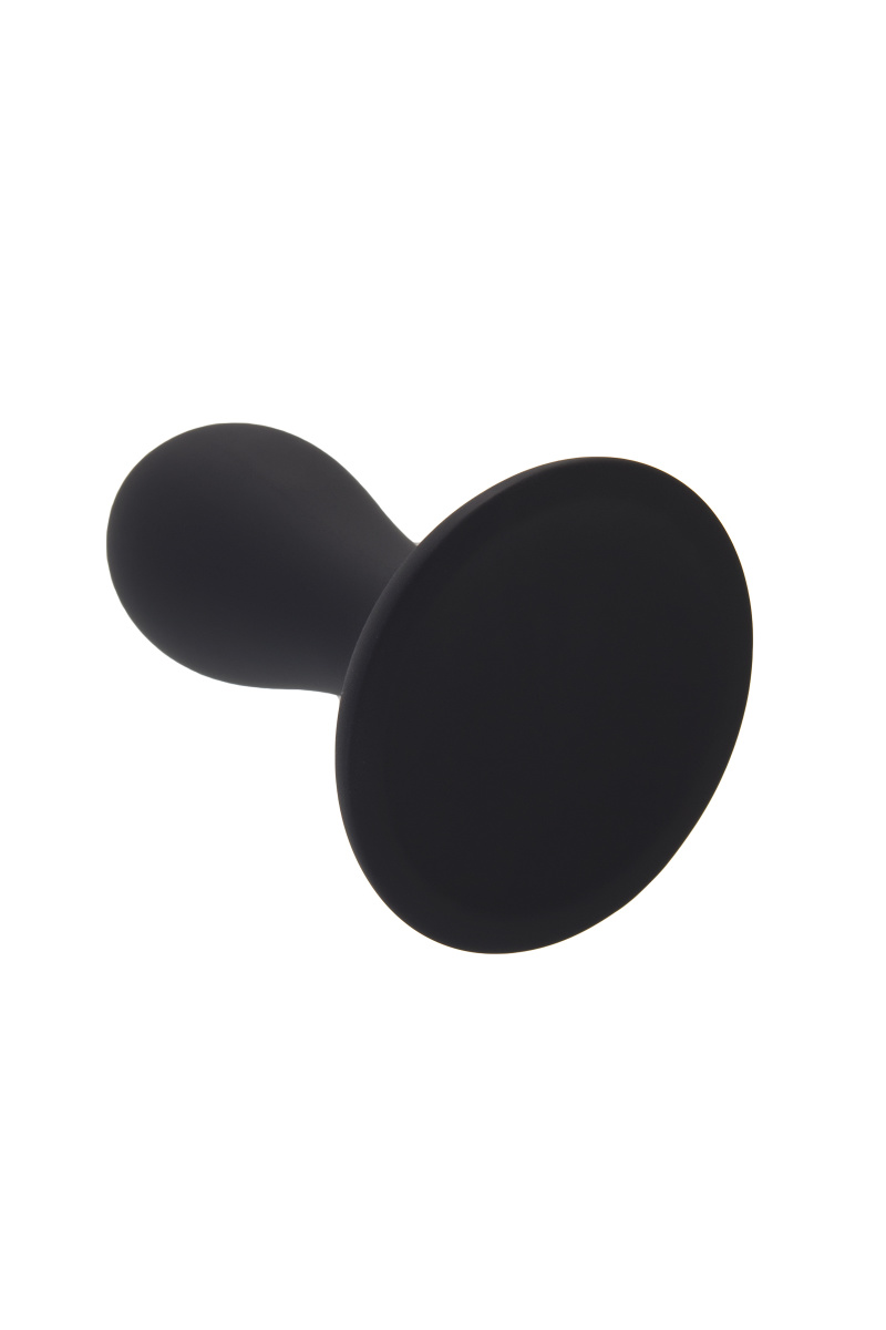 Анальная втулка Erotist Hidro S, силикон, чёрный, 8,5 см в магазине ESEXTOYS