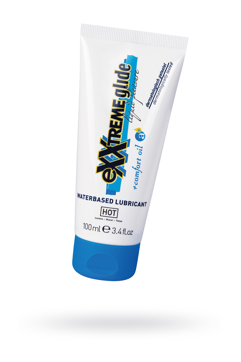 Лубрикант на водной основе HOT Exxtreme Glide, 100 мл в магазине ESEXTOYS