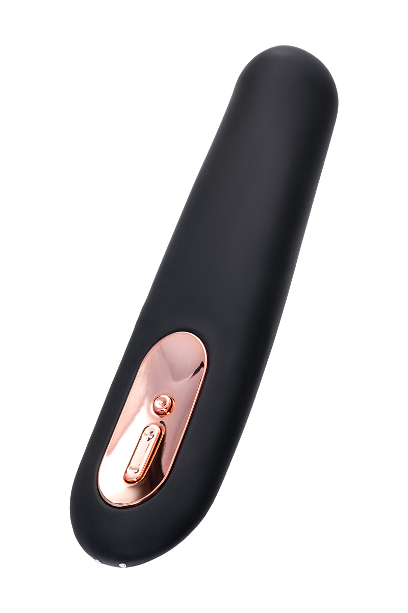 Нереалистичный вибратор WANAME D-SPLASH TSUNAMI, силикон, черный, 18,3 см в магазине ESEXTOYS