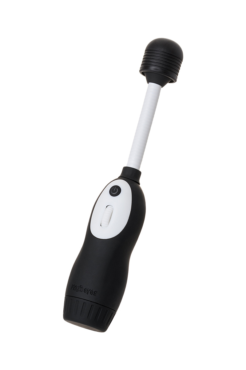 Вибромассажёр LaFree DENMA  Magic Eyes, ABS пластик, черный, 20,4 см в магазине ESEXTOYS