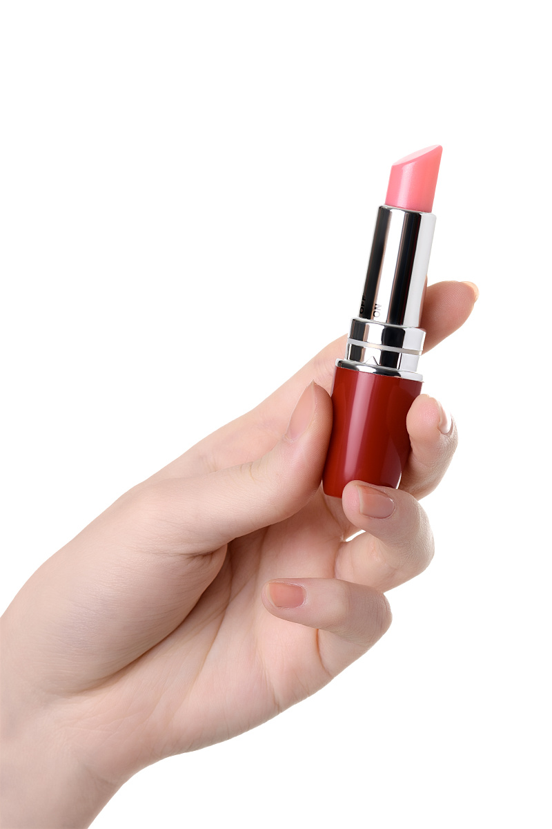 Вибромассажер A-Toys by TOYFA Lipstick, ABS пластик, красный, 9 см в магазине ESEXTOYS