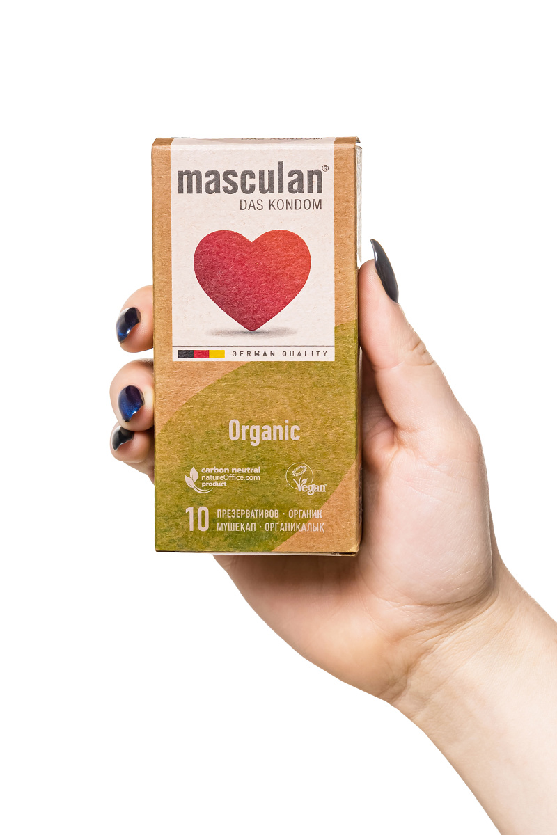 Презервативы masculan  ORGANIC № 10 утонченные, 18,5 см, 5.3 см, 10 шт. в магазине ESEXTOYS