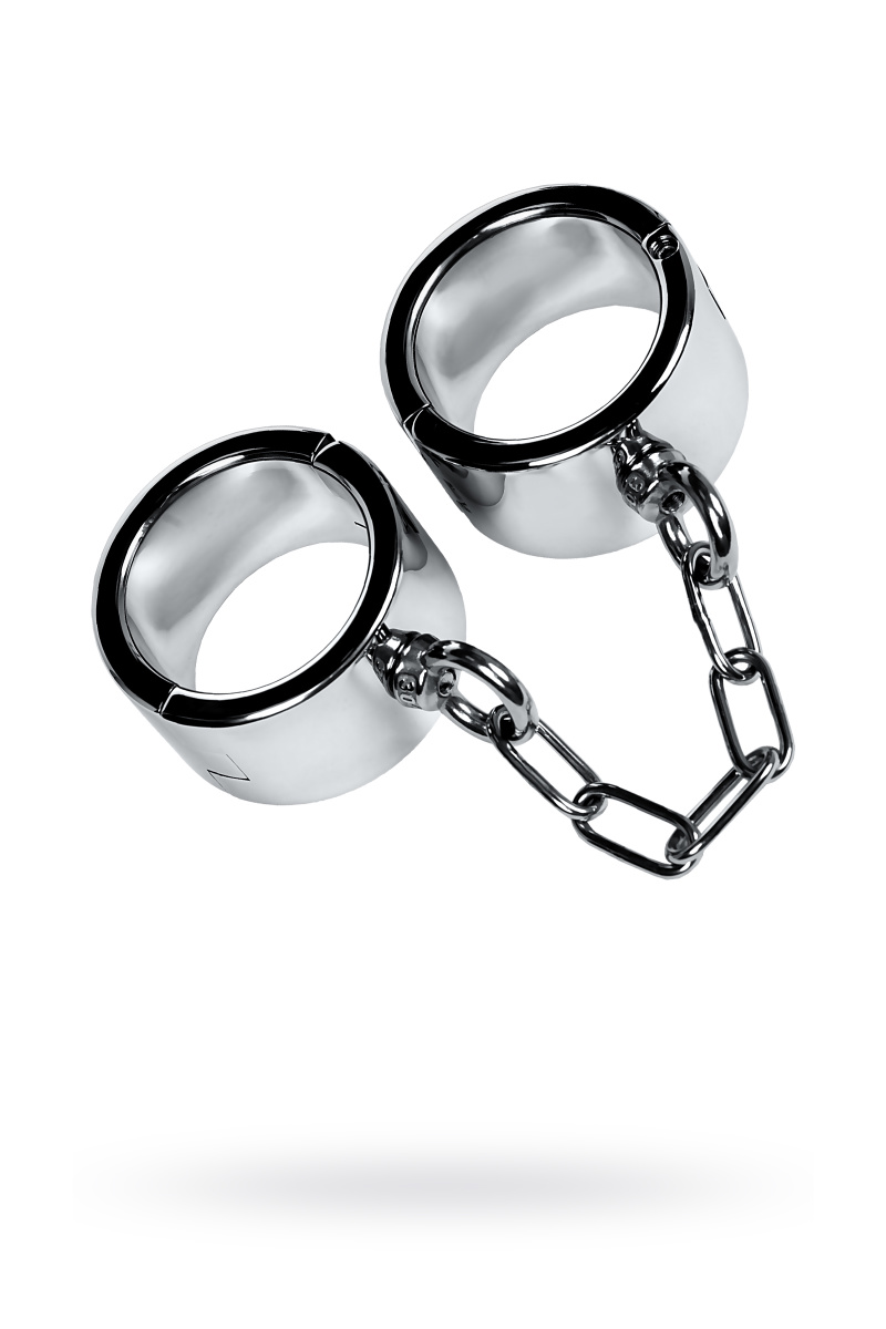 Наручники широкие, TOYFA Metal, серебристые в магазине ESEXTOYS