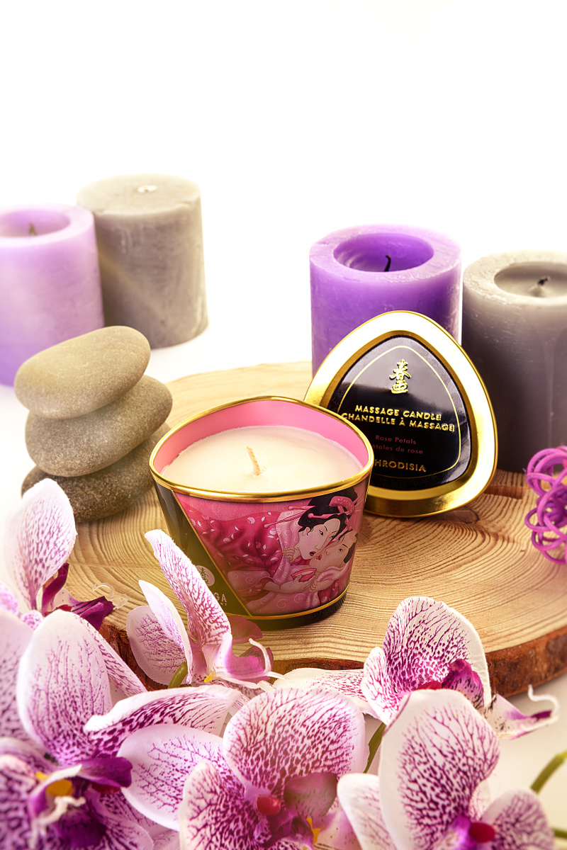 Массажное аромамасло Shunga Aphrodisia, роза, 170 мл в магазине ESEXTOYS