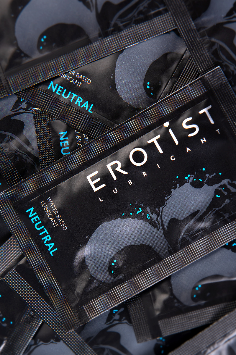 Лубрикант Erotist на водной основе NEUTRAL, нейтральный, саше, 4 мл в магазине ESEXTOYS