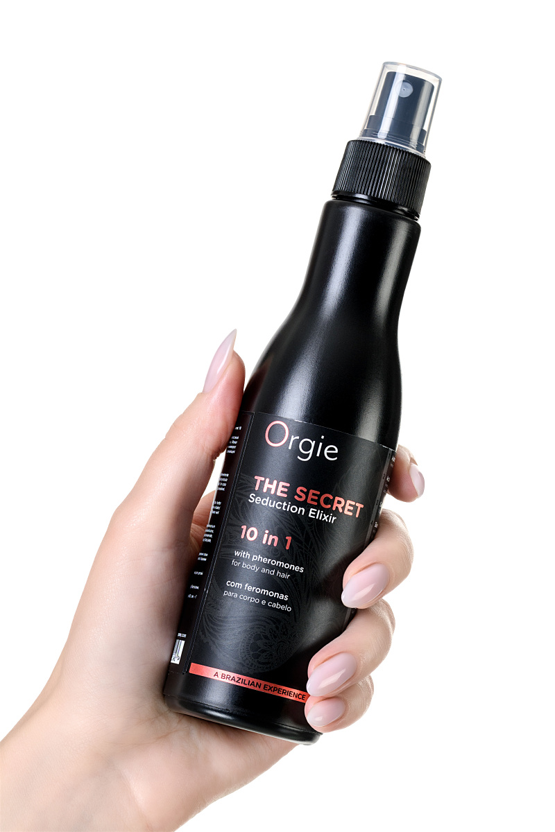 Многофункциональный увлажняющий спрей Orgie The Secret-10 в 1 для тела и волос с феромонами, 150 мл в магазине ESEXTOYS