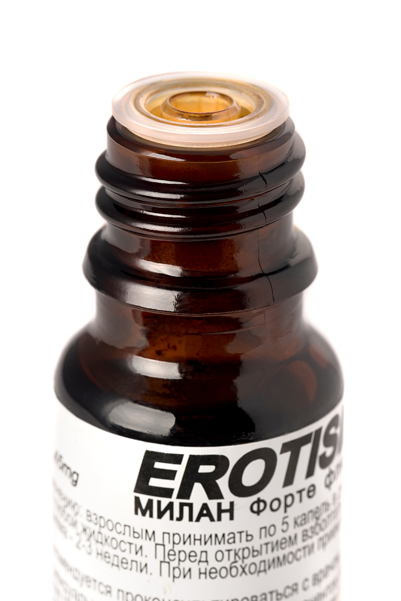 Капли для повышения либидо Milan Forte fluid, Erotisin, 10 мл в магазине ESEXTOYS