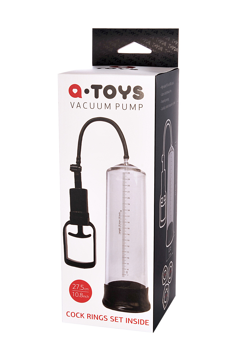 Помпа для пениса TOYFA A-Toys, PVC, прозрачный, 27,5 см в магазине ESEXTOYS