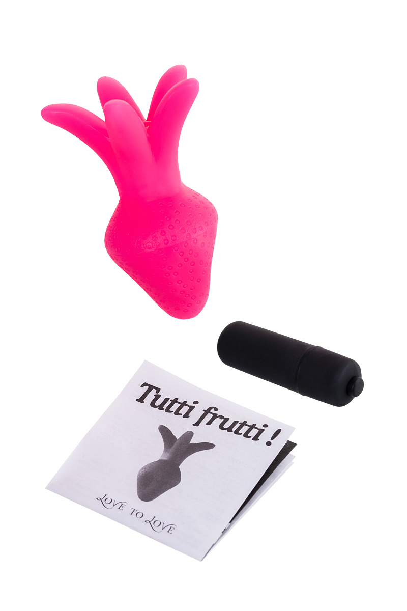 Анальная пробка + стимулятор клитора Love to Love Tutti Frutti, силикон, розовый, 8,5 см. в магазине ESEXTOYS