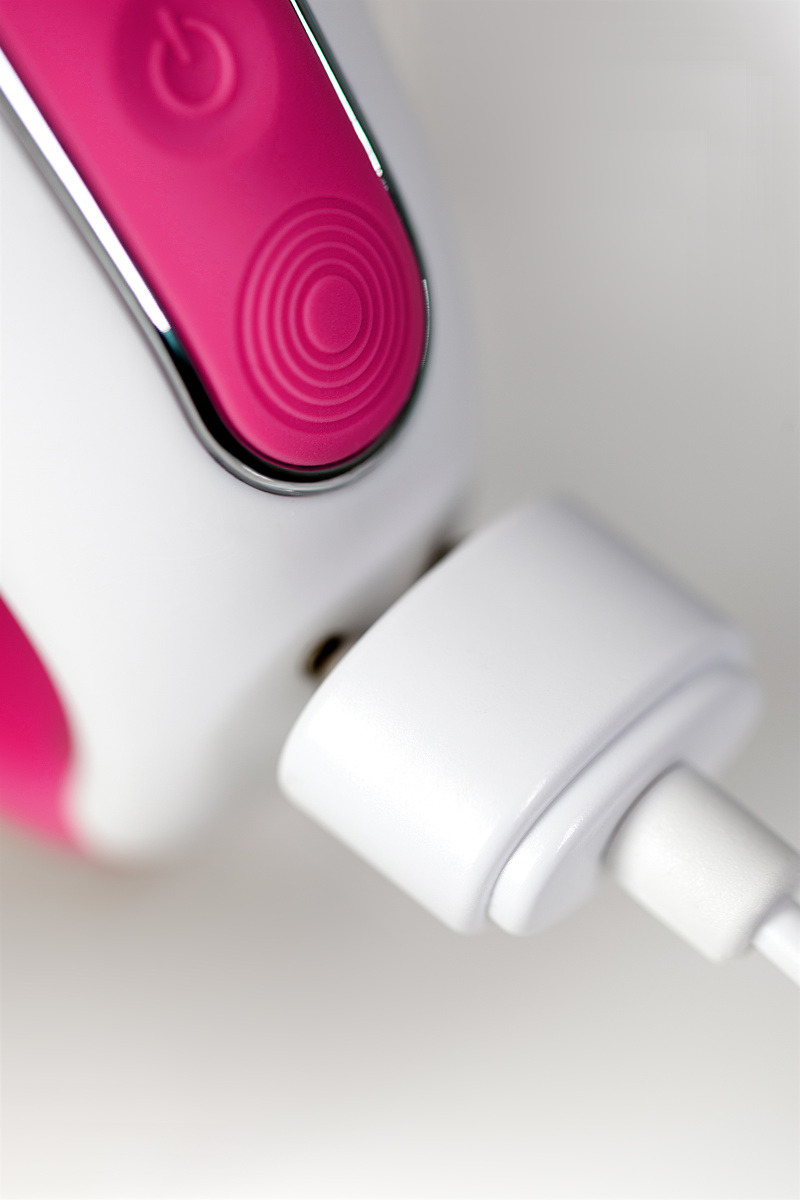 Нереалистичный вибратор Satisfyer Vibes Mr. Rabbit, силикон, красный, 22,1 см. в магазине ESEXTOYS