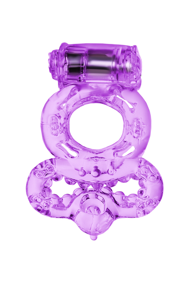 Виброкольцо TOYFA, TPE, фиолетовый в магазине ESEXTOYS