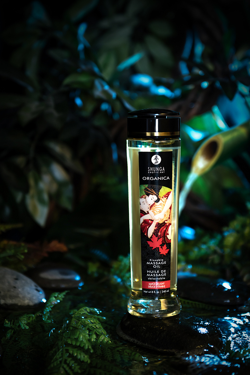 Масло для массажа Shunga Organica Maple Delight, возбуждающее, 240 мл в магазине ESEXTOYS