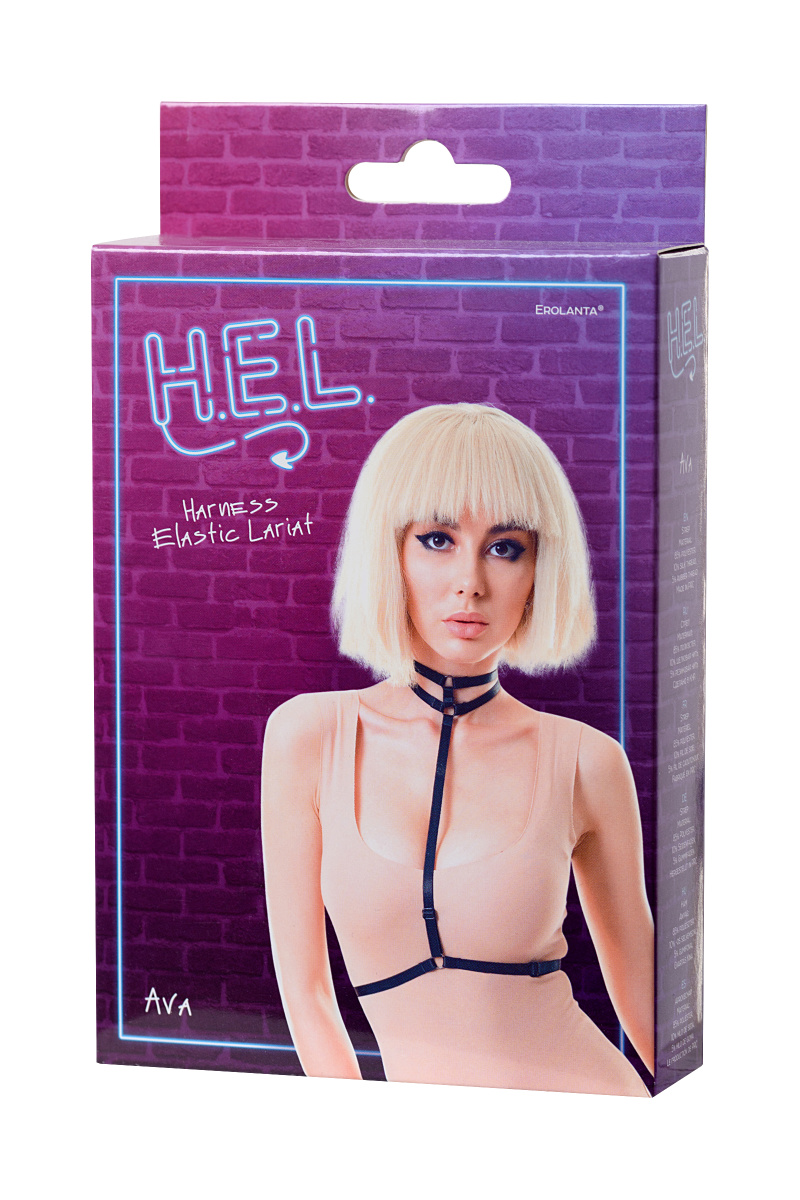 Стреп H.E.L. Ava, текстиль, черный, OS в магазине ESEXTOYS