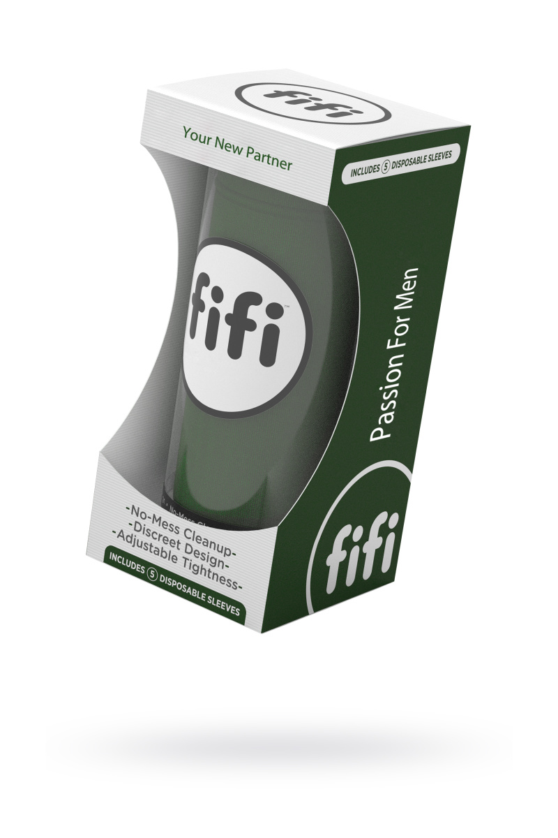 Мастурбатор нереалистичный FIFI MALE, текстиль, зелёный в магазине ESEXTOYS