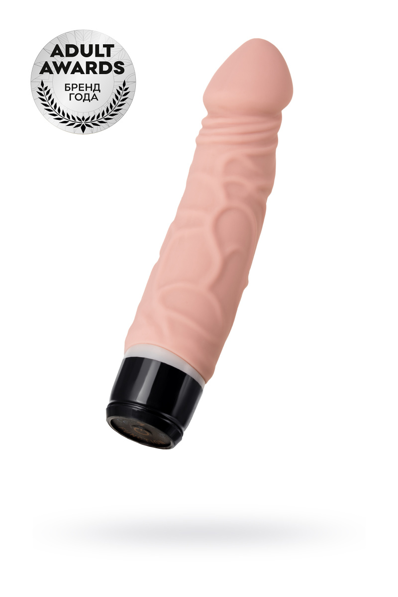 Реалистичный вибратор TOYFA  A-Toys Bolv, силикон, телесный, 19,3 см в магазине ESEXTOYS