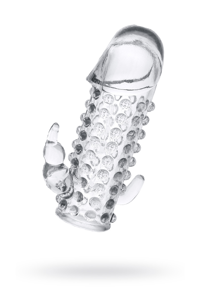 Насадка на пенис TOYFA, TPE, прозрачный, 13 см в магазине ESEXTOYS