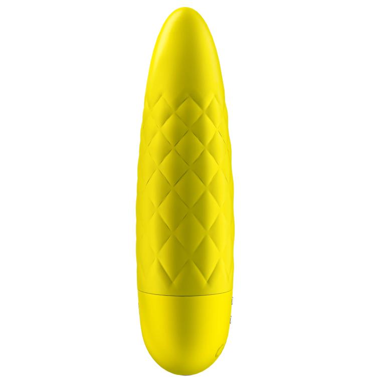 Мини вибромассажер Ultra Power Bullet 5 (желтый) в магазине ESEXTOYS