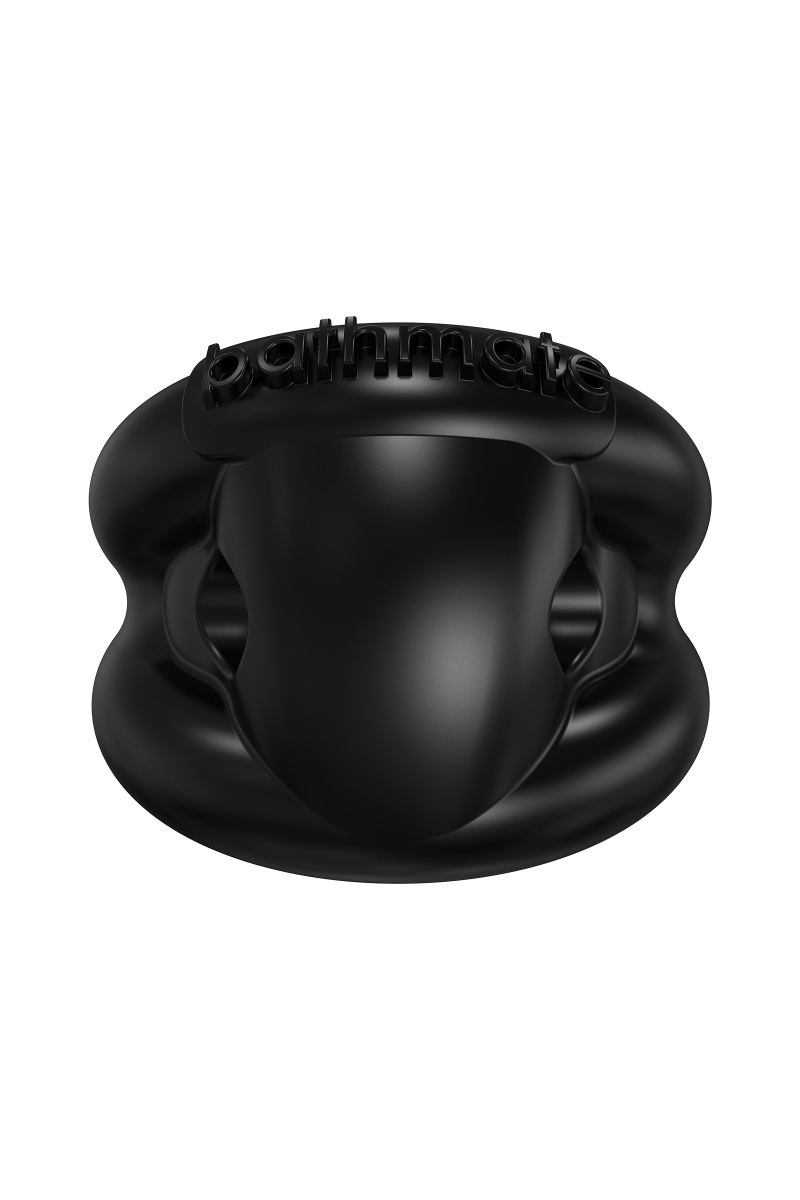 Виброкольцо на пенис Bathmate Strength, elastomex, черное, Ø5 см в магазине ESEXTOYS