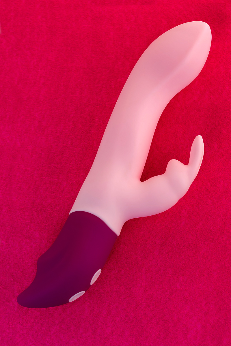 Нереалистичный вибратор Love to Love Hello Rabbit, силикон, розовый, 24,5 см. в магазине ESEXTOYS