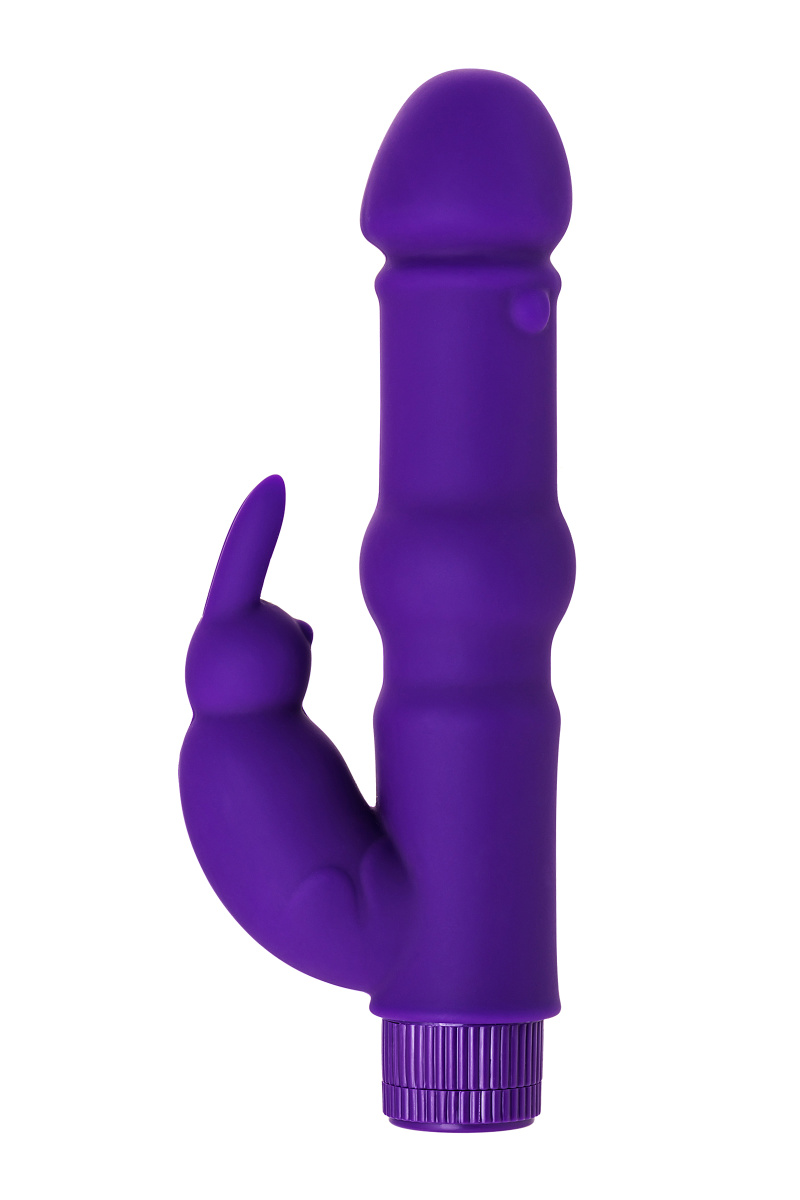 Нереалистичный вибратор TOYFA A-Toys, силикон, фиолетовый, 18 см в магазине ESEXTOYS