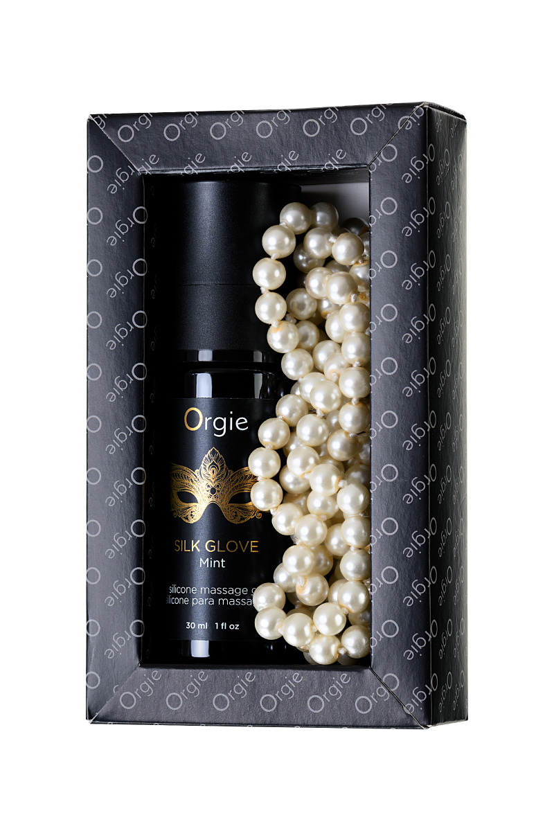 Комплект для эротического массажа Orgie Pear Lust Massage (силиконовый гель,ожерелье), 30 мл в магазине ESEXTOYS