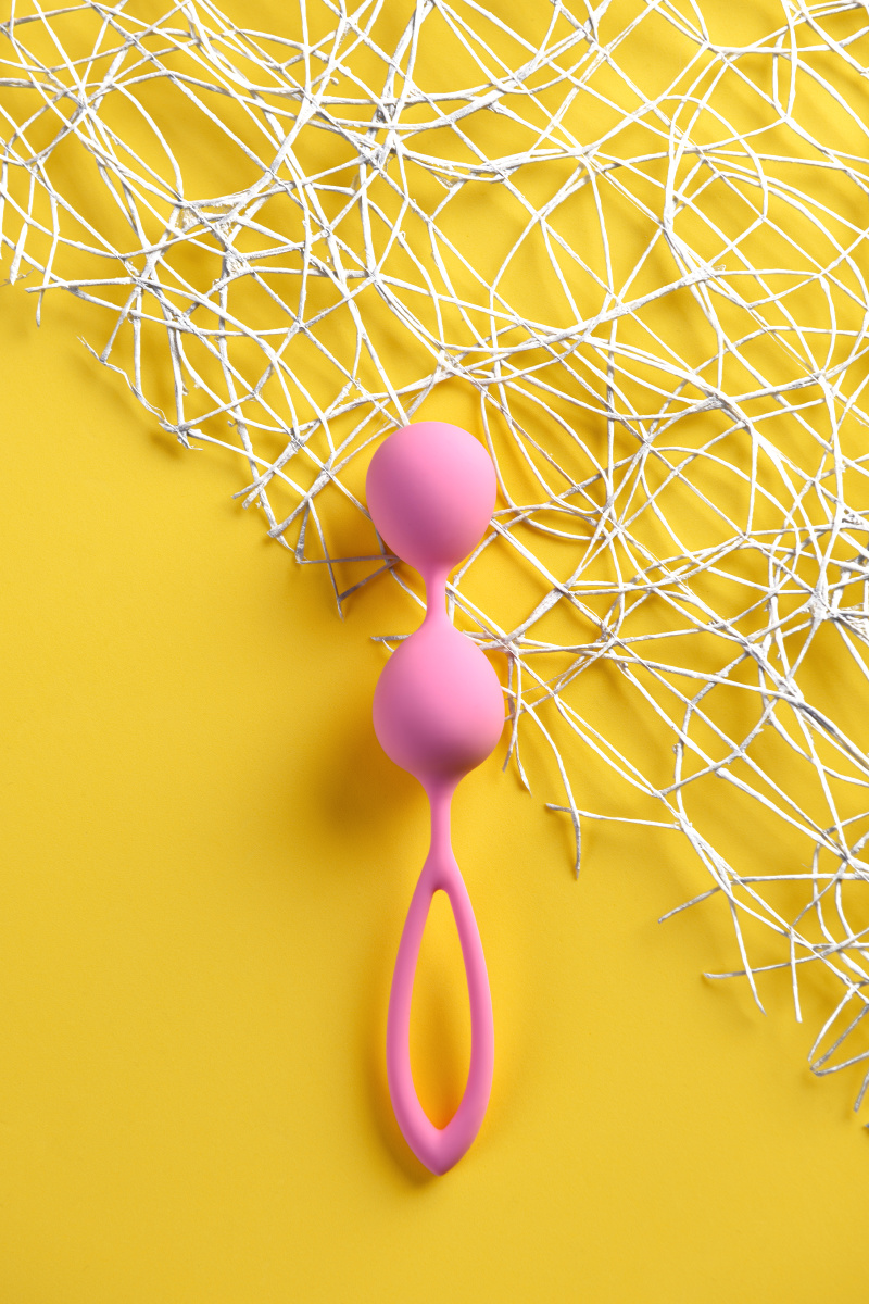 Вагинальные шарики A-Toys by TOYFA Rai, силикон, розовые, 17 см в магазине ESEXTOYS