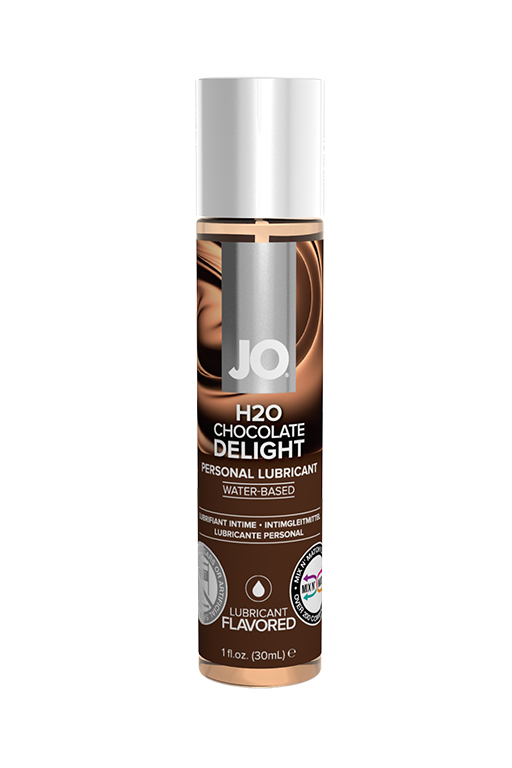 Вкусовой лубрикант "Шоколад" / JO Flavored Chocolate Delight 1oz - 30 мл. в магазине ESEXTOYS