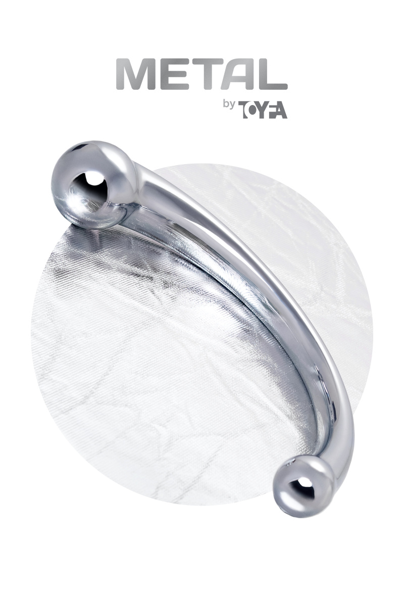 Металлический дилдо Metal by Toyfa, металл, серебристый, 21 см в магазине ESEXTOYS
