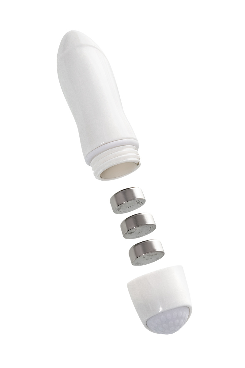 Фаллоимитатор двусторонний с вибропулей TOYFA Double Dildo with Vibro Bullet, TPR, фиолетовый, 35 см в магазине ESEXTOYS