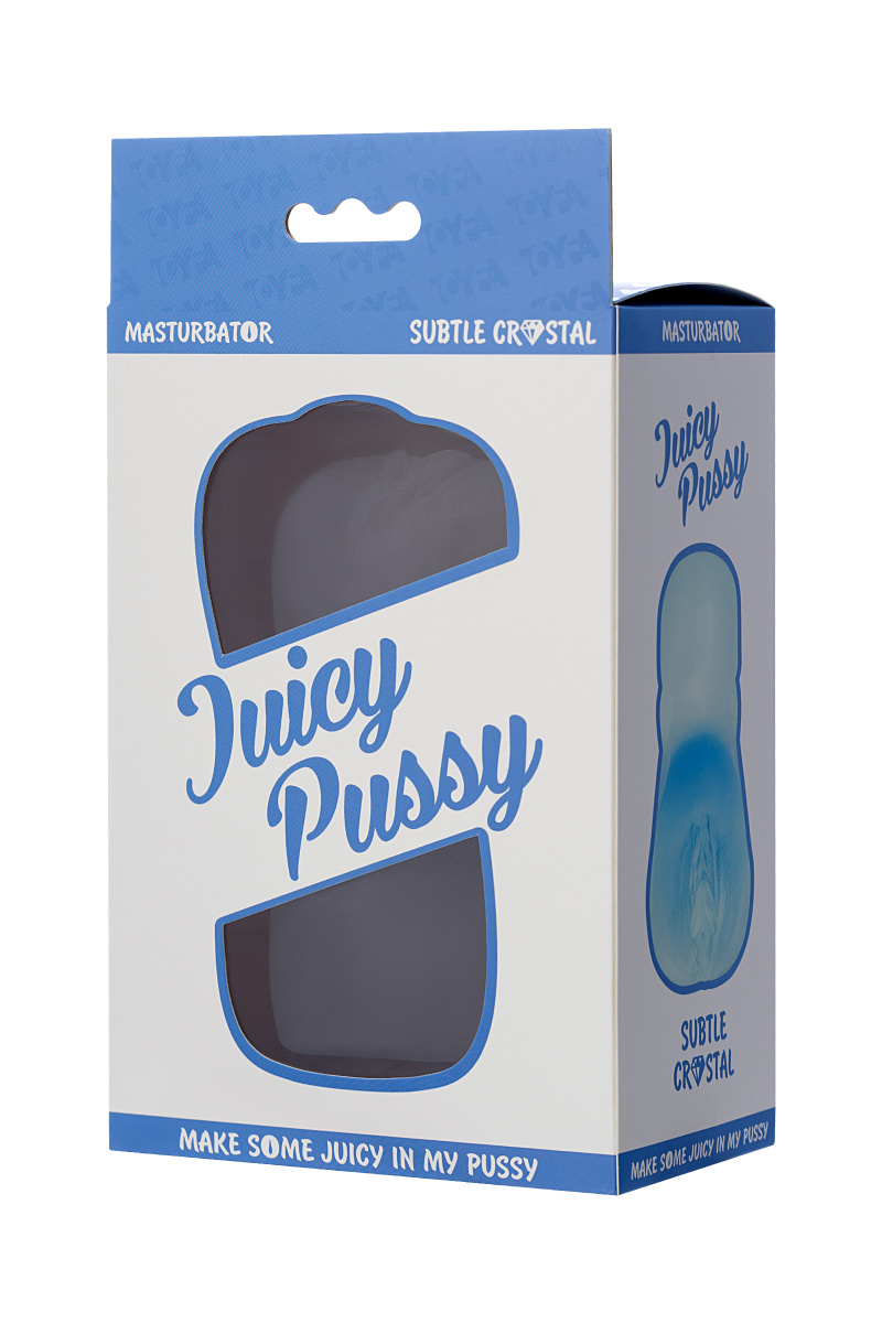 Мастурбатор реалистичный TOYFA Juicy Pussy Subtle Crystal, TPE, 14,5 см в магазине ESEXTOYS
