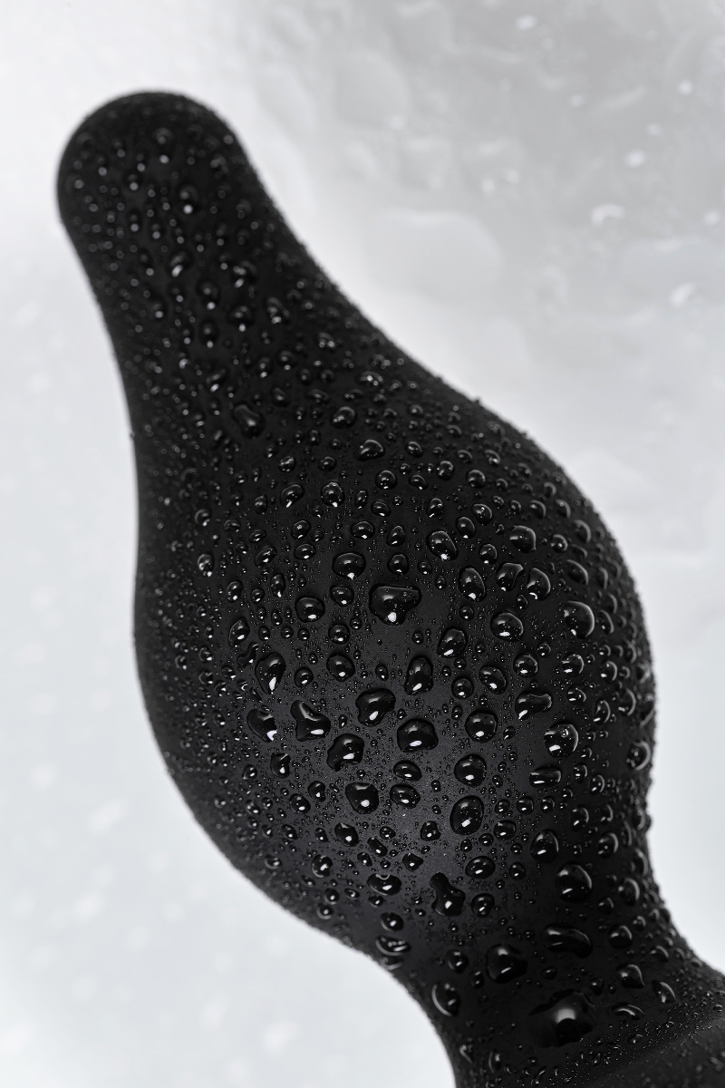 Анальная втулка Erotist Spade L, сайлекспан, чёрный, 11 см в магазине ESEXTOYS