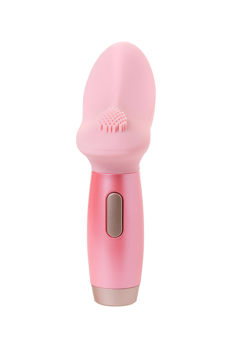 Нереалистичный вибратор Le Stelle PERKS SERIES EX-3, силикон, розовый, 18 см в магазине ESEXTOYS