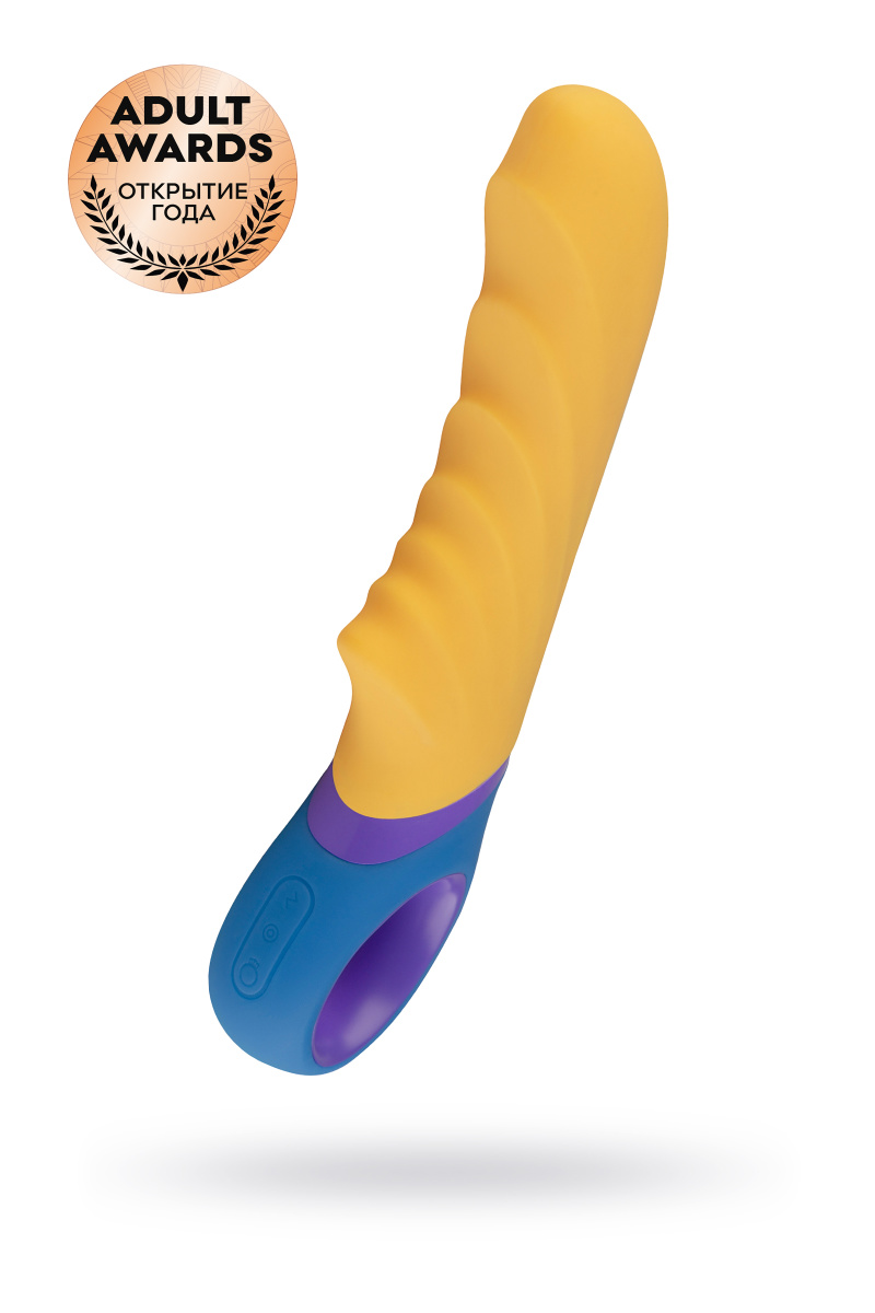 Нереалистичный вибратор PMV Tone - G-Spot, силикон, желтый, 23 см в магазине ESEXTOYS