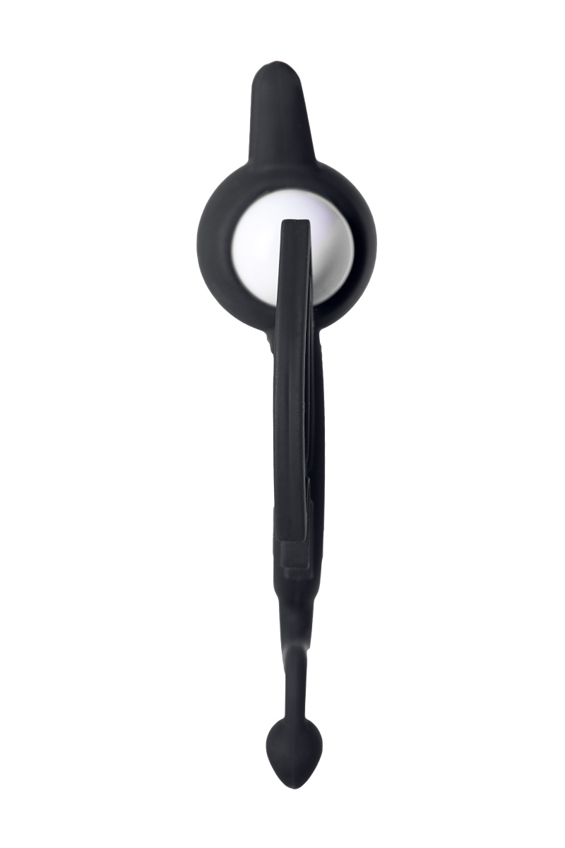 Эрекционное кольцо на пенис JOS COCKY DEVIL, силикон, черный, 8,5 см в магазине ESEXTOYS