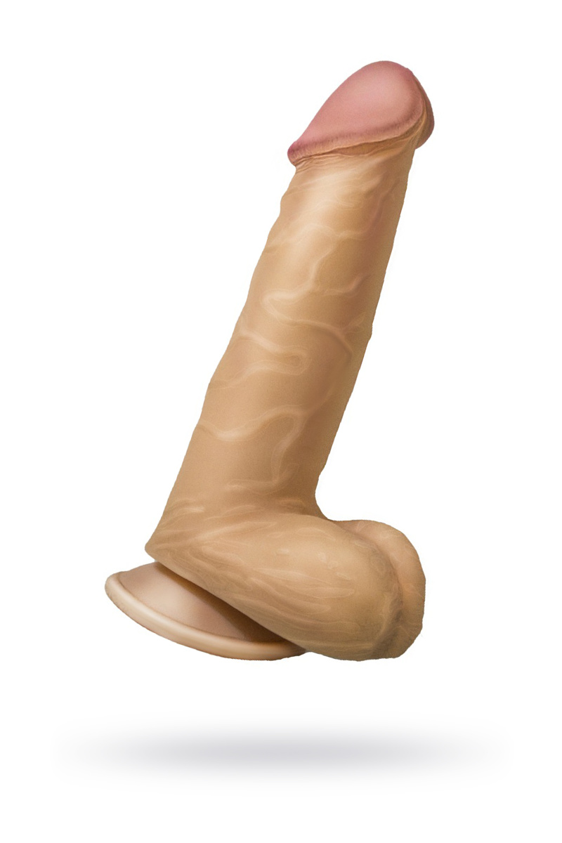Фаллоимитатор неоскин на присоске HUMAN COPY Lovetoy, TPR, телесный, 17 см в магазине ESEXTOYS