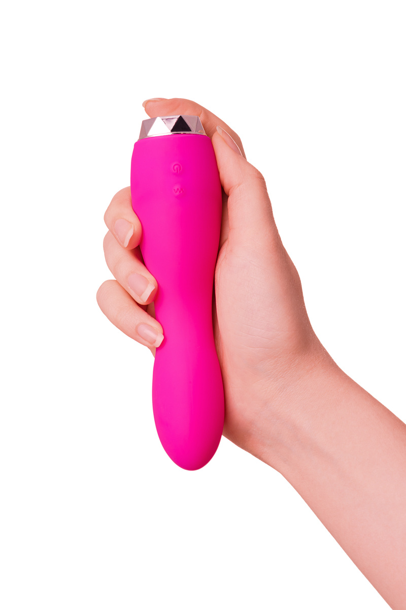 Вибратор L'EROINA Dana, силикон, розовый, 15,5 см в магазине ESEXTOYS
