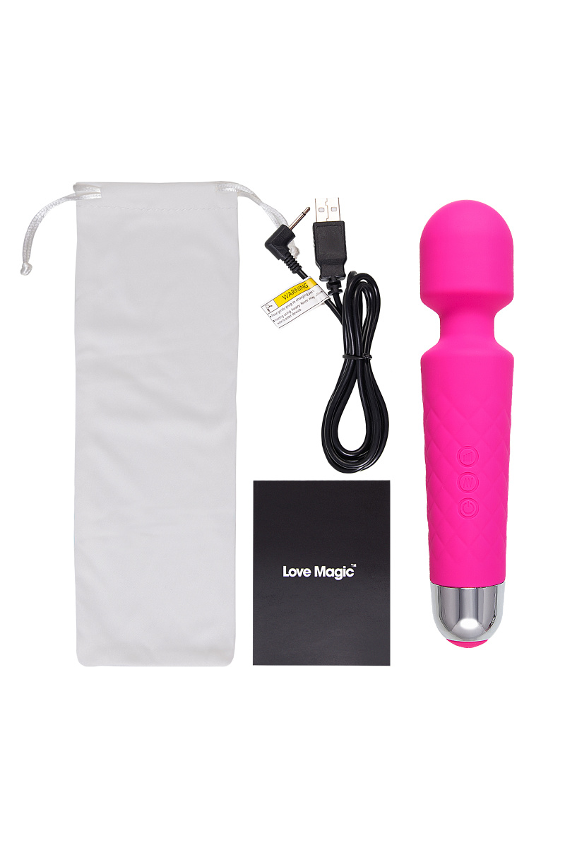 Вибромассажер Love Magic, беспроводной, силикон, розовый в магазине ESEXTOYS
