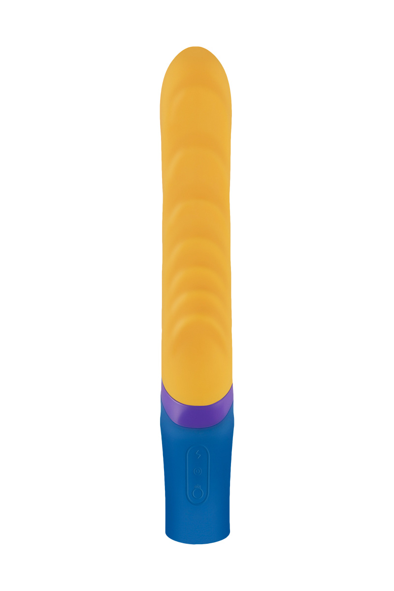 Нереалистичный вибратор PMV Tone - G-Spot, силикон, желтый, 23 см в магазине ESEXTOYS